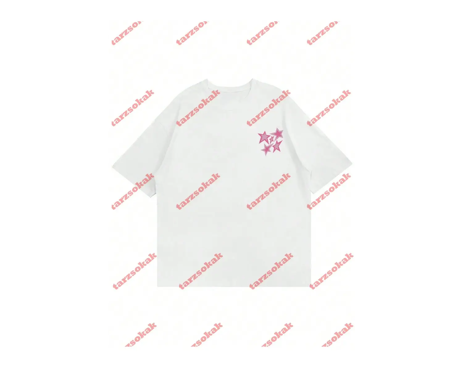 Model 3736 Erkek Yazlık Yuvarlak Yaka Kısa Kollu Günlük Tişört, Yaz