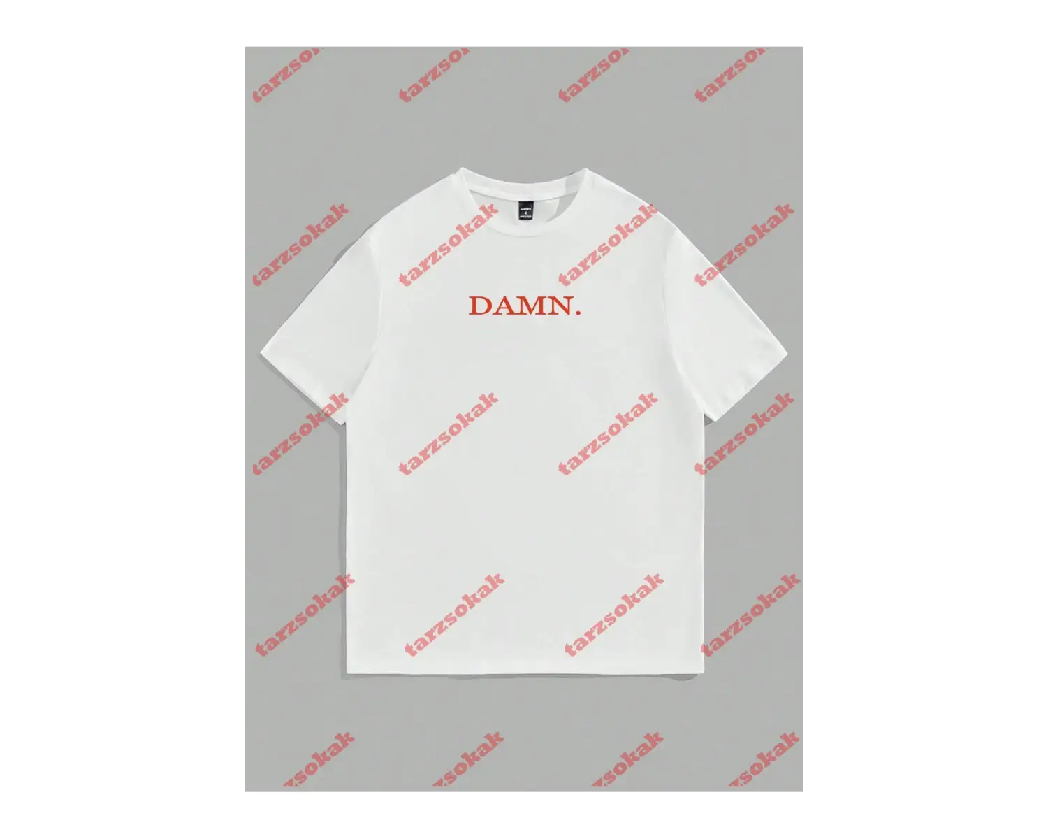 Model 3739 Erkek Yazlık Yuvarlak Yaka Kısa Kollu Günlük Tişört, Yaz