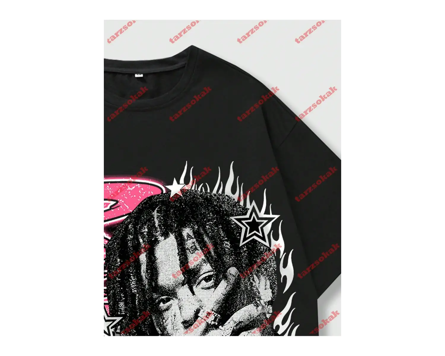 Model 3741 Erkek Yazlık Yuvarlak Yaka Kısa Kollu Günlük Tişört, Yaz