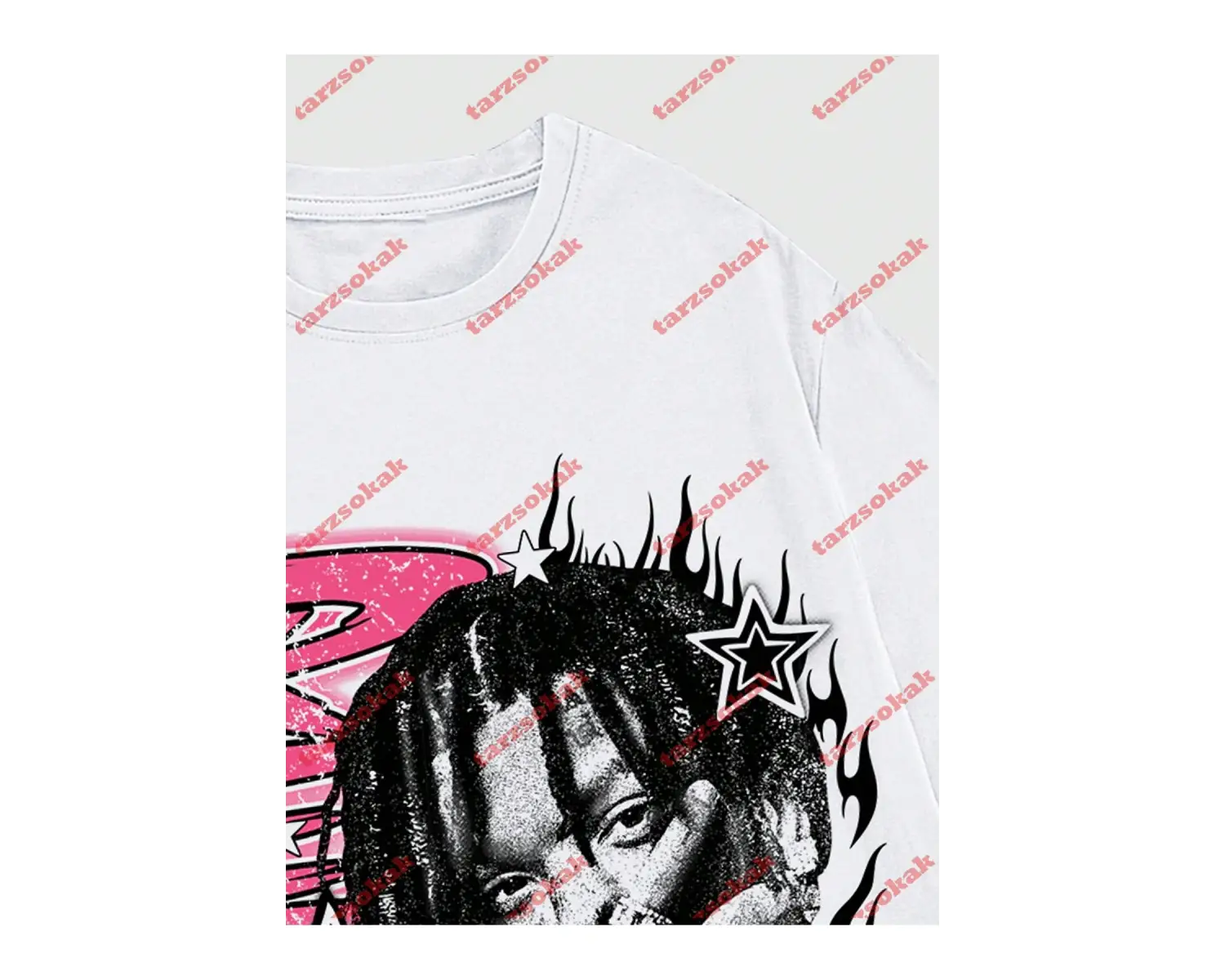 Model 3741 Erkek Yazlık Yuvarlak Yaka Kısa Kollu Günlük Tişört, Yaz