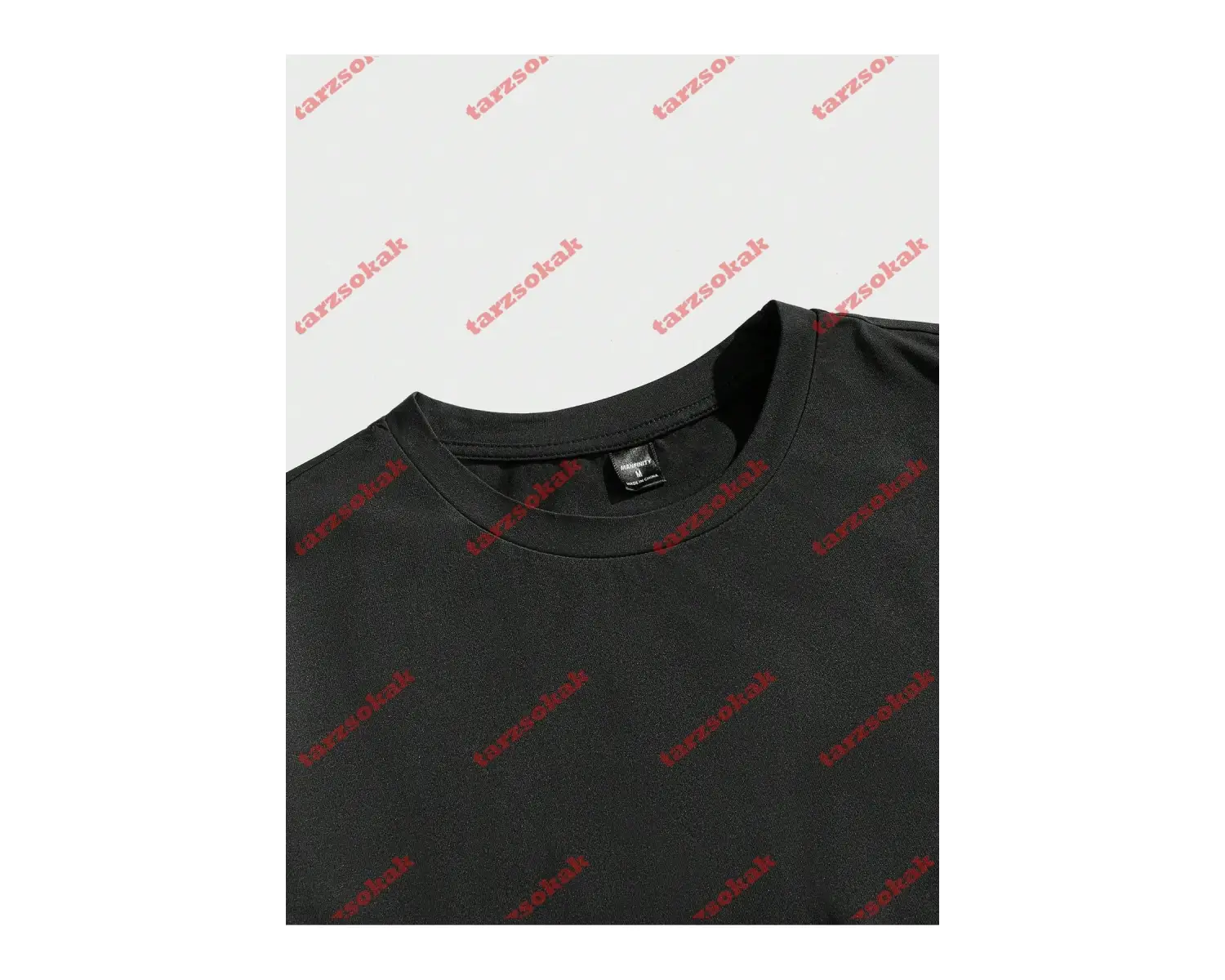 Model 3743 Erkek Yazlık Yuvarlak Yaka Kısa Kollu Günlük Tişört, Yaz