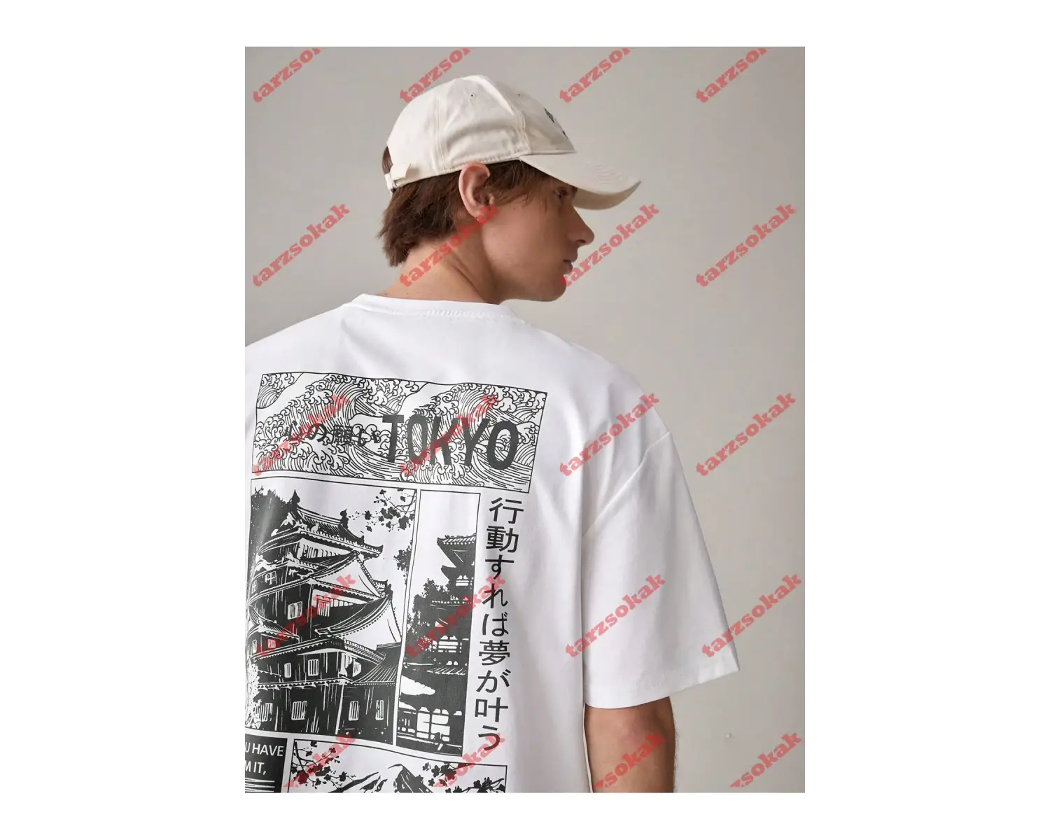 Model 3743 Erkek Yazlık Yuvarlak Yaka Kısa Kollu Günlük Tişört, Yaz