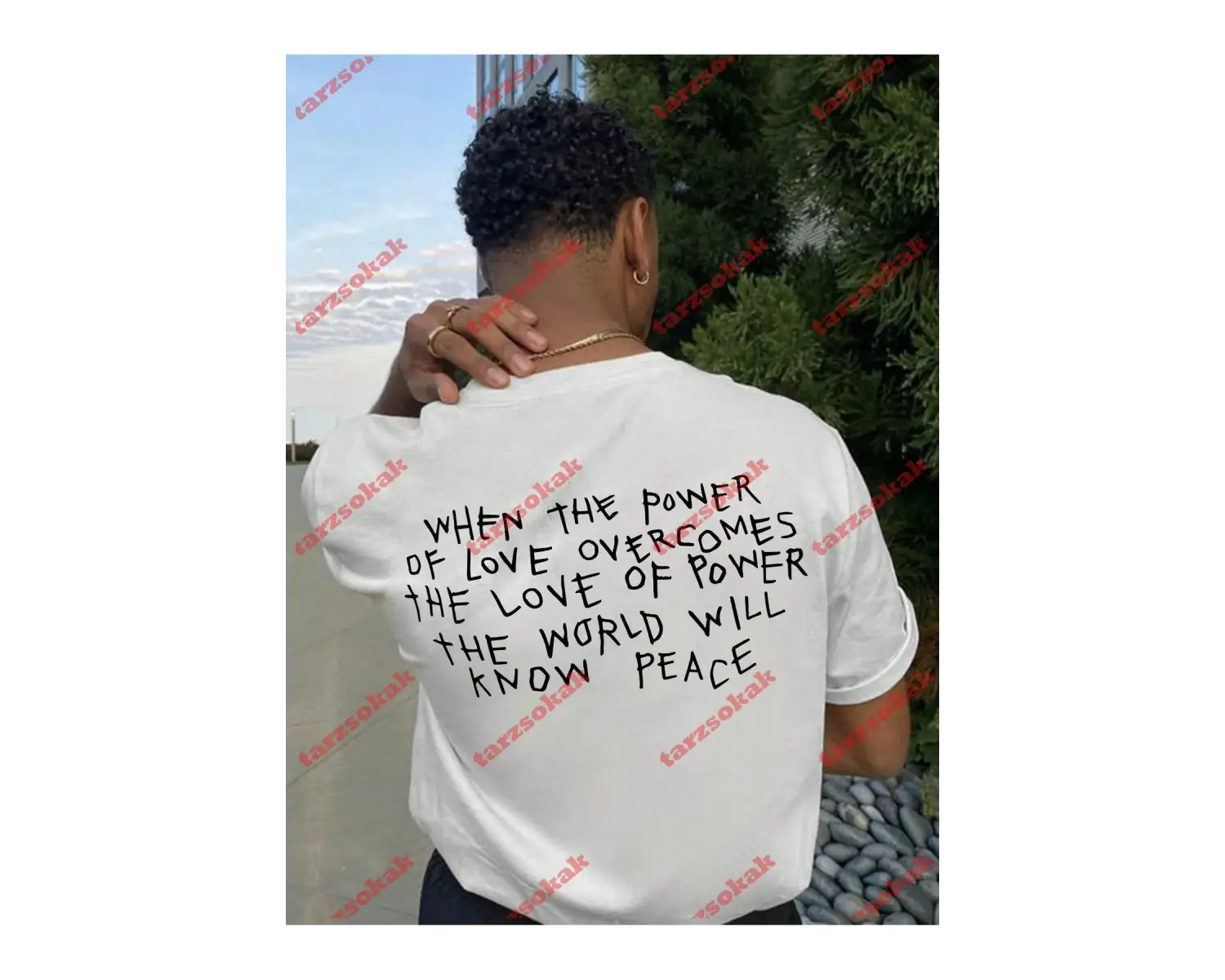 Model 3745 Erkek Yazlık Yuvarlak Yaka Kısa Kollu Günlük Tişört, Yaz