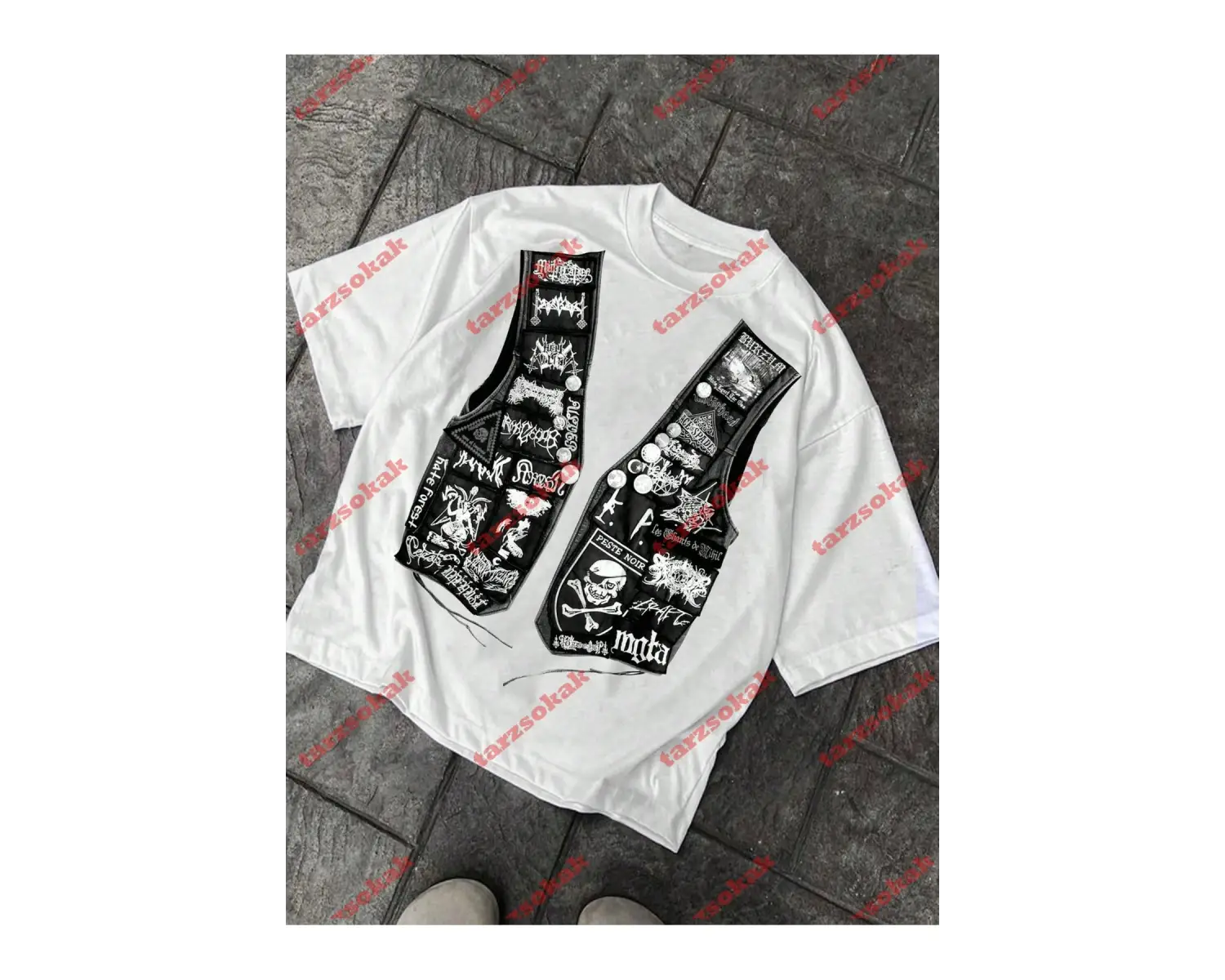 Model 3749 Erkek Yazlık Yuvarlak Yaka Kısa Kollu Günlük Tişört, Yaz