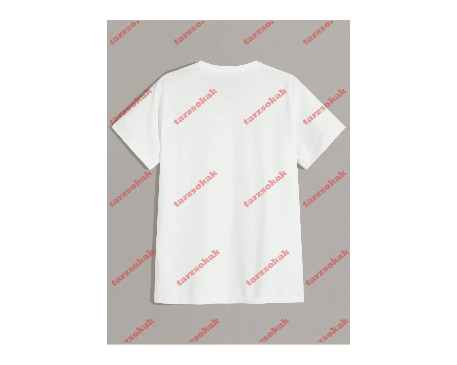 Model 3749 Erkek Yazlık Yuvarlak Yaka Kısa Kollu Günlük Tişört, Yaz