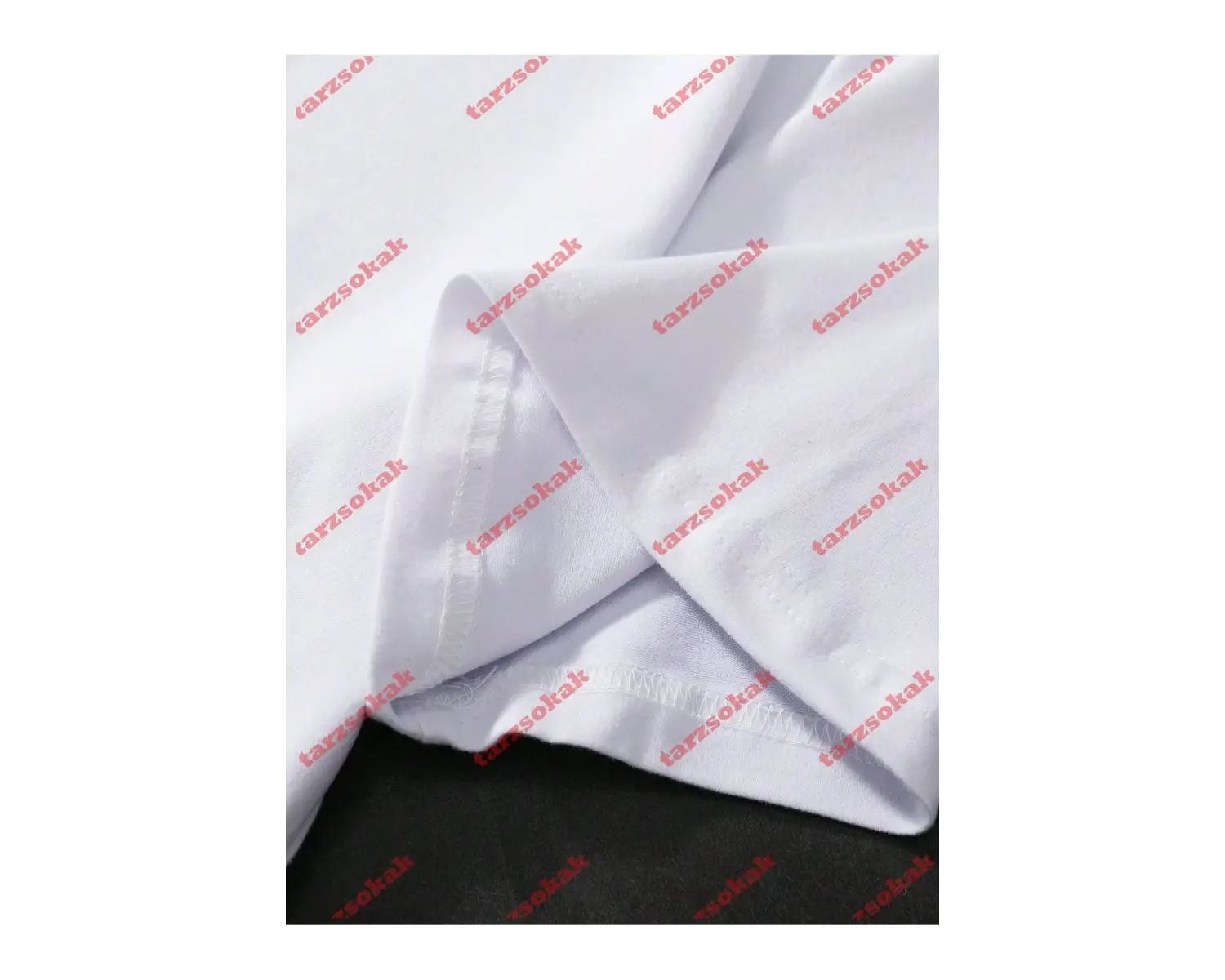 Model 3752 Erkek Yazlık Yuvarlak Yaka Kısa Kollu Günlük Tişört, Yaz