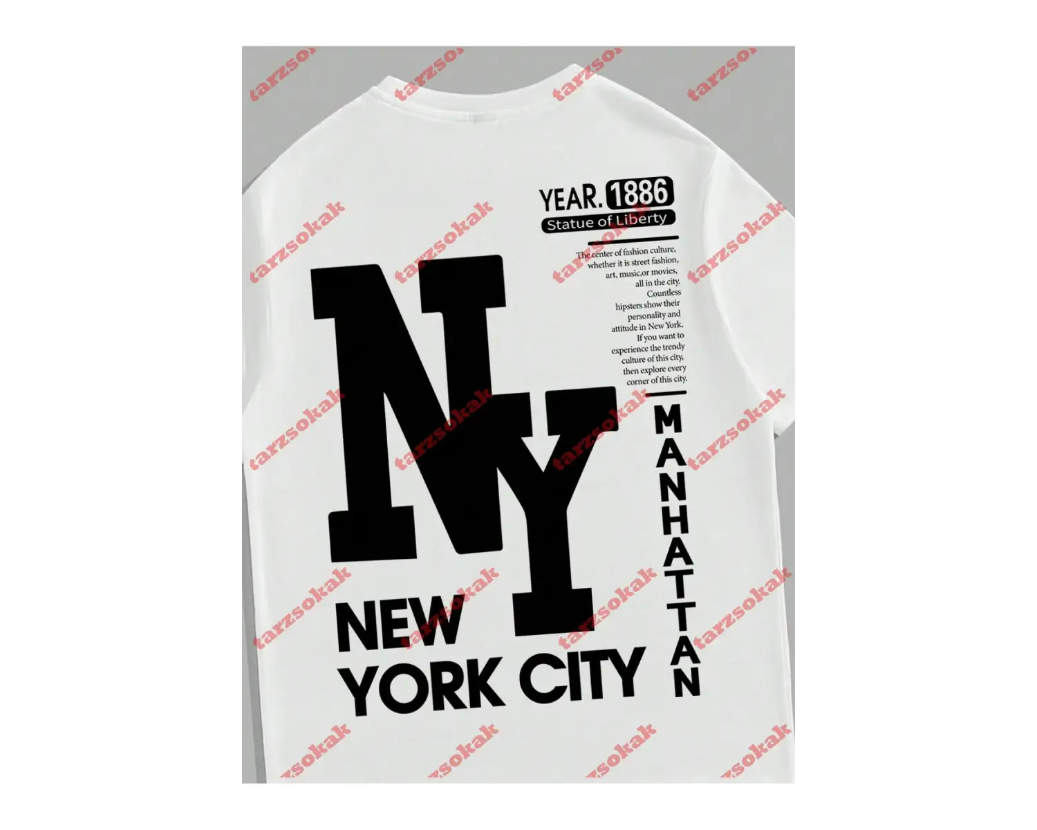 Model 3756 Erkek Yazlık Yuvarlak Yaka Kısa Kollu Günlük Tişört, Yaz