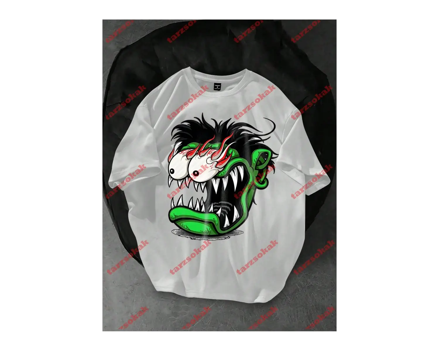 Model 3758 Erkek Yazlık Yuvarlak Yaka Kısa Kollu Günlük Tişört, Yaz