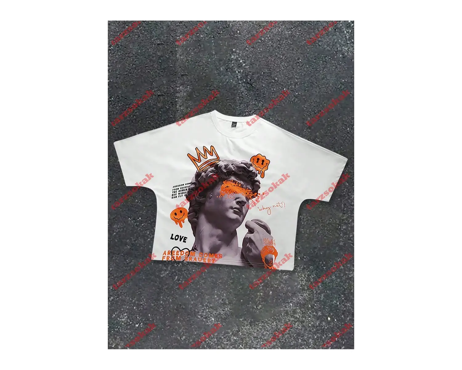 Model 3759 Erkek Yazlık Yuvarlak Yaka Kısa Kollu Günlük Tişört, Yaz