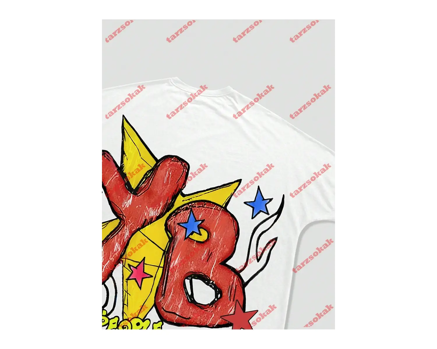 Model 3765 Erkek Yazlık Yuvarlak Yaka Kısa Kollu Günlük Tişört, Yaz