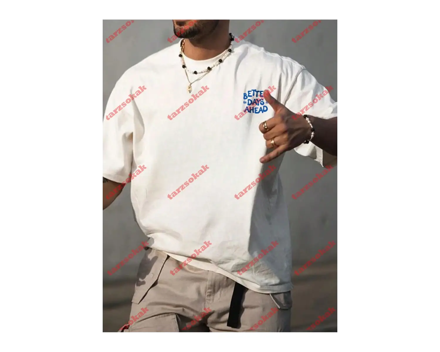 Model 3769 Erkek Yazlık Yuvarlak Yaka Kısa Kollu Günlük Tişört, Yaz