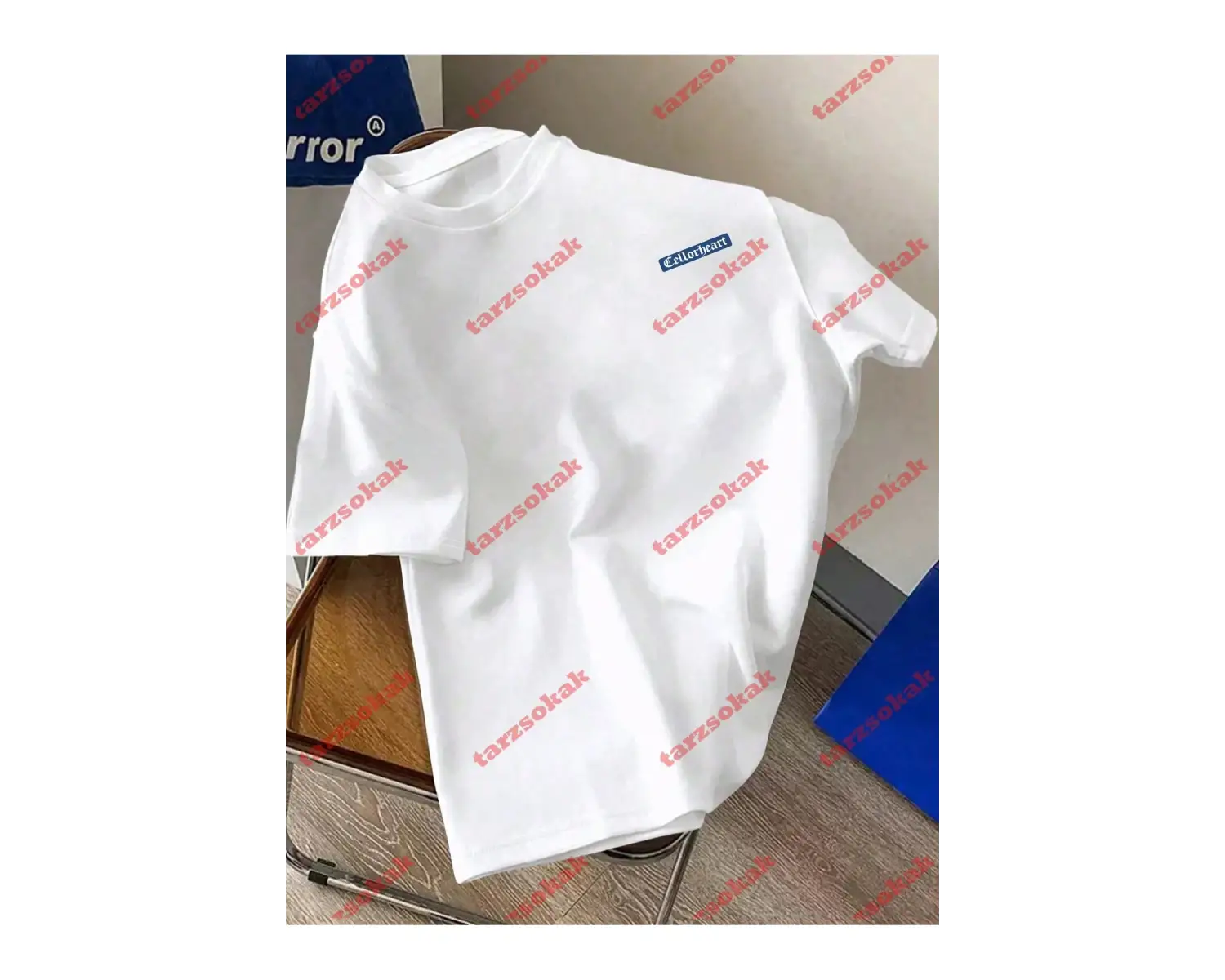 Model 3777 Erkek Yazlık Yuvarlak Yaka Kısa Kollu Günlük Tişört, Yaz