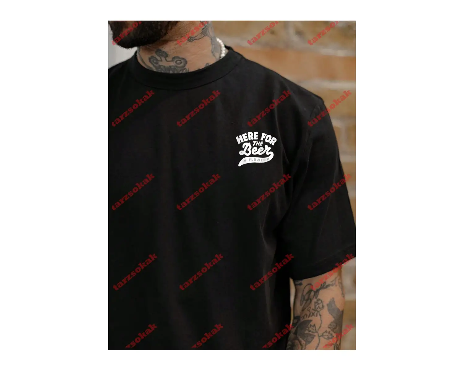 Model 3780 Erkek Yazlık Yuvarlak Yaka Kısa Kollu Günlük Tişört, Yaz