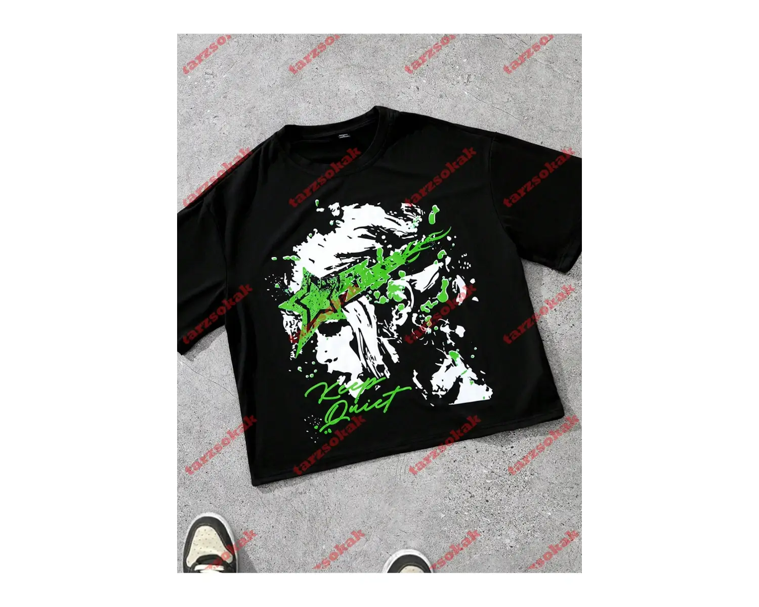 Model 3785 Erkek Yazlık Yuvarlak Yaka Kısa Kollu Günlük Tişört, Yaz