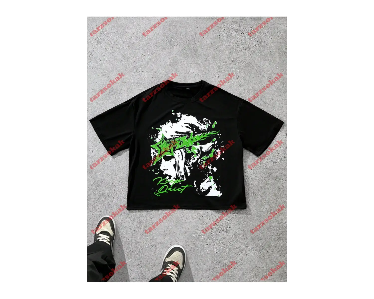 Model 3785 Erkek Yazlık Yuvarlak Yaka Kısa Kollu Günlük Tişört, Yaz