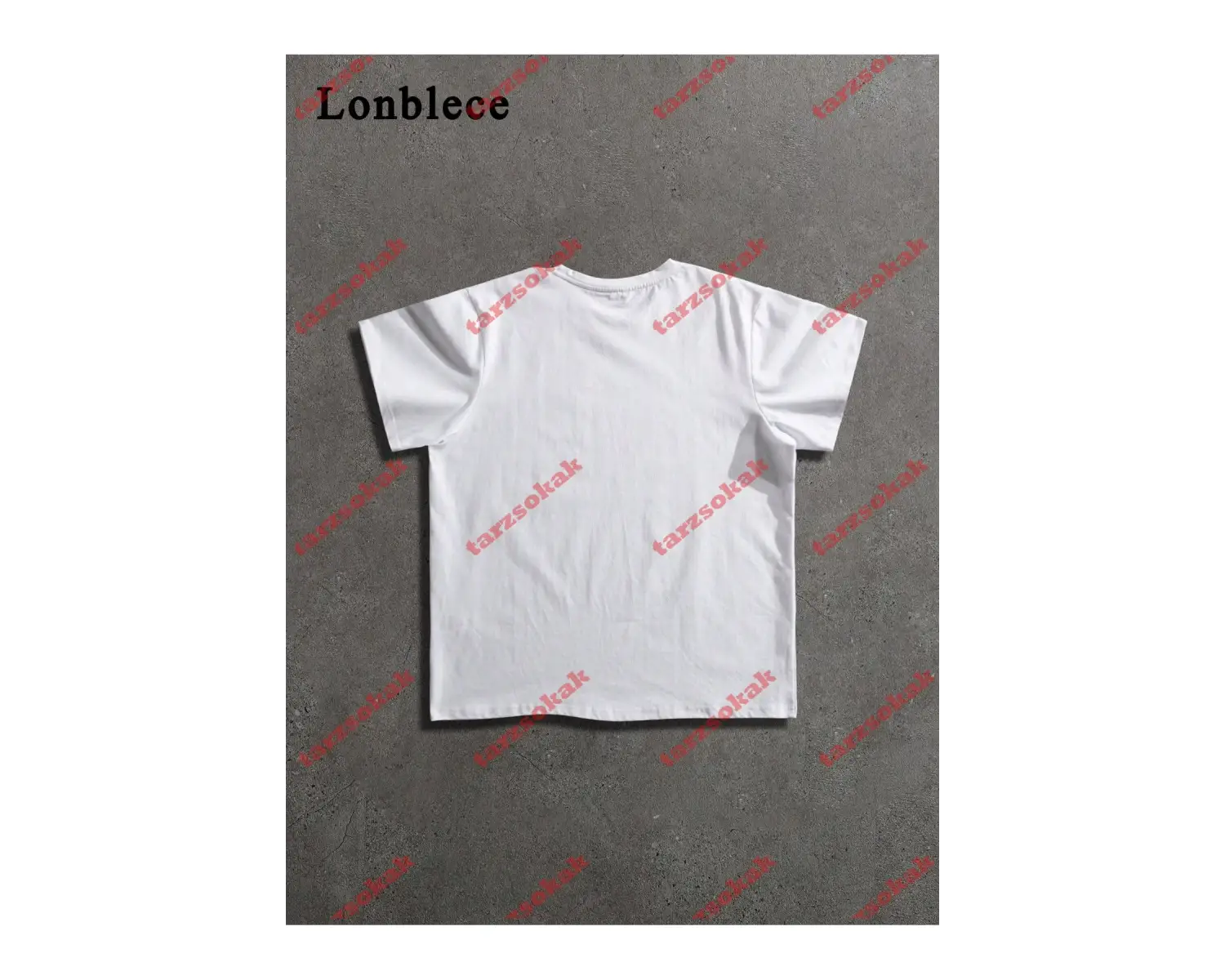 Model 3787 Erkek Yazlık Yuvarlak Yaka Kısa Kollu Günlük Tişört, Yaz