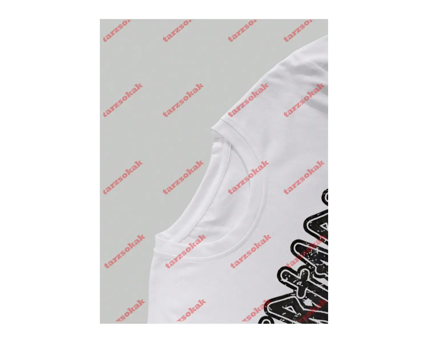 Model 3787 Erkek Yazlık Yuvarlak Yaka Kısa Kollu Günlük Tişört, Yaz