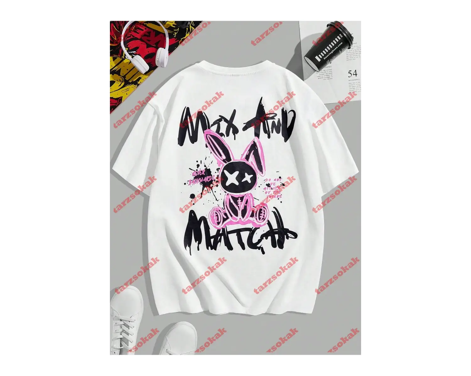 Model 3788 Erkek Yazlık Yuvarlak Yaka Kısa Kollu Günlük Tişört, Yaz