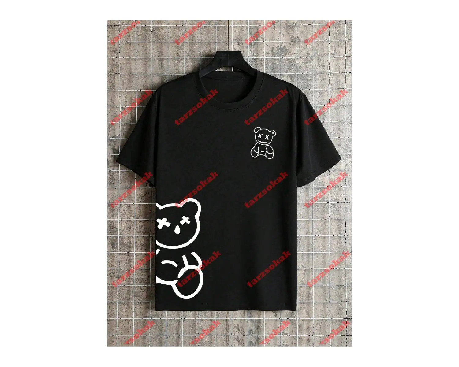 Model 3795 Erkek Yazlık Yuvarlak Yaka Kısa Kollu Günlük Tişört, Yaz