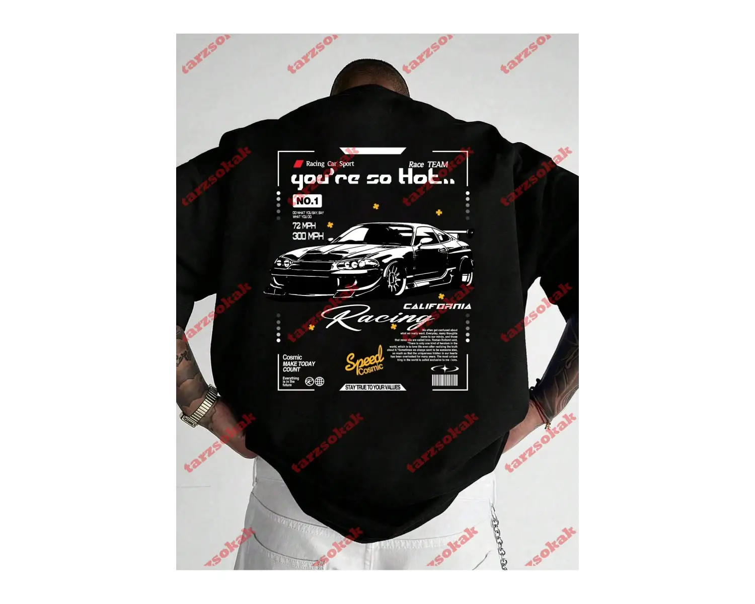 Model 3798 Erkek Yazlık Yuvarlak Yaka Kısa Kollu Günlük Tişört, Yaz