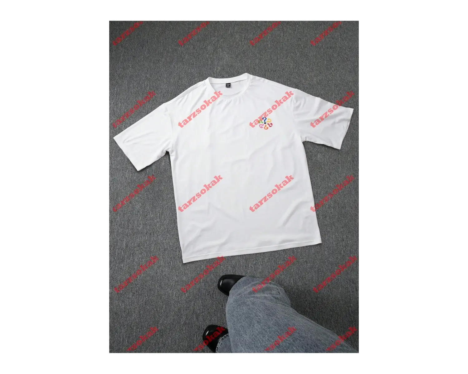 Model 3801 Erkek Yazlık Yuvarlak Yaka Kısa Kollu Günlük Tişört, Yaz