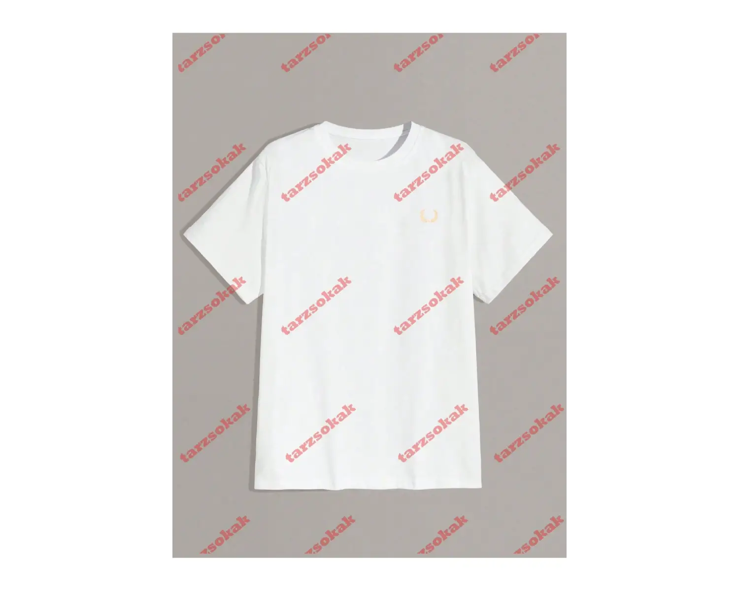 Model 3802 Erkek Yazlık Yuvarlak Yaka Kısa Kollu Günlük Tişört, Yaz