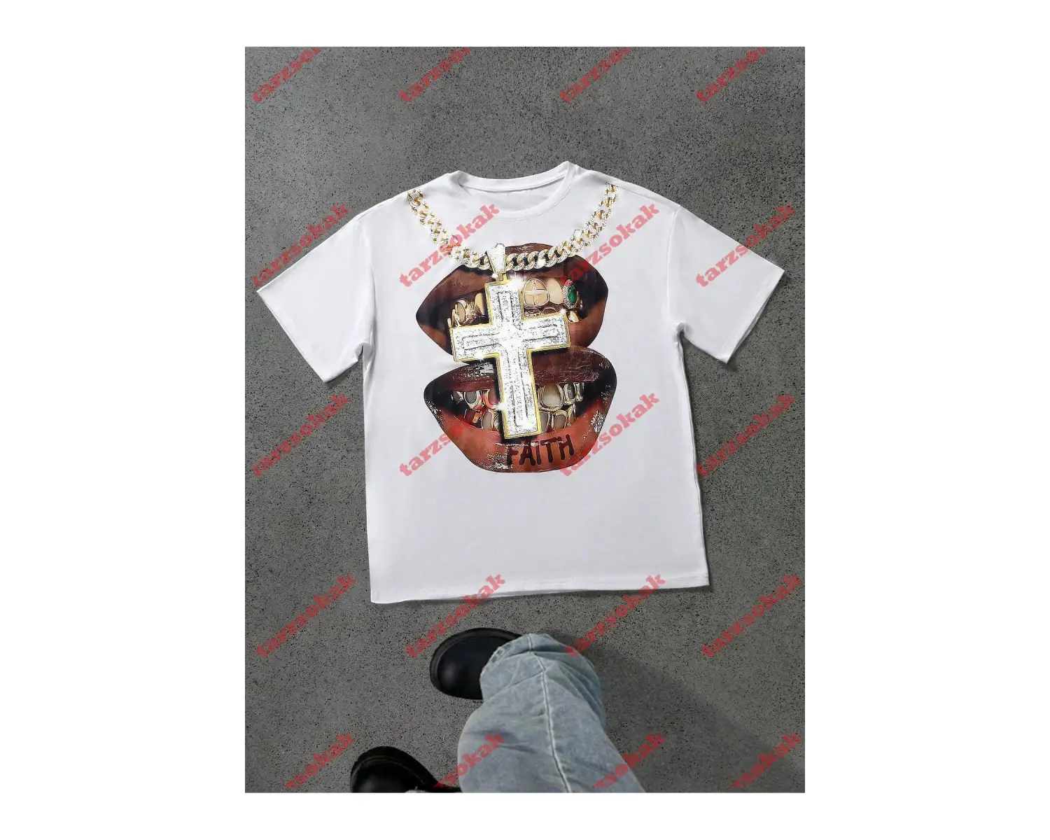 Model 3806 Erkek Yazlık Yuvarlak Yaka Kısa Kollu Günlük Tişört, Yaz