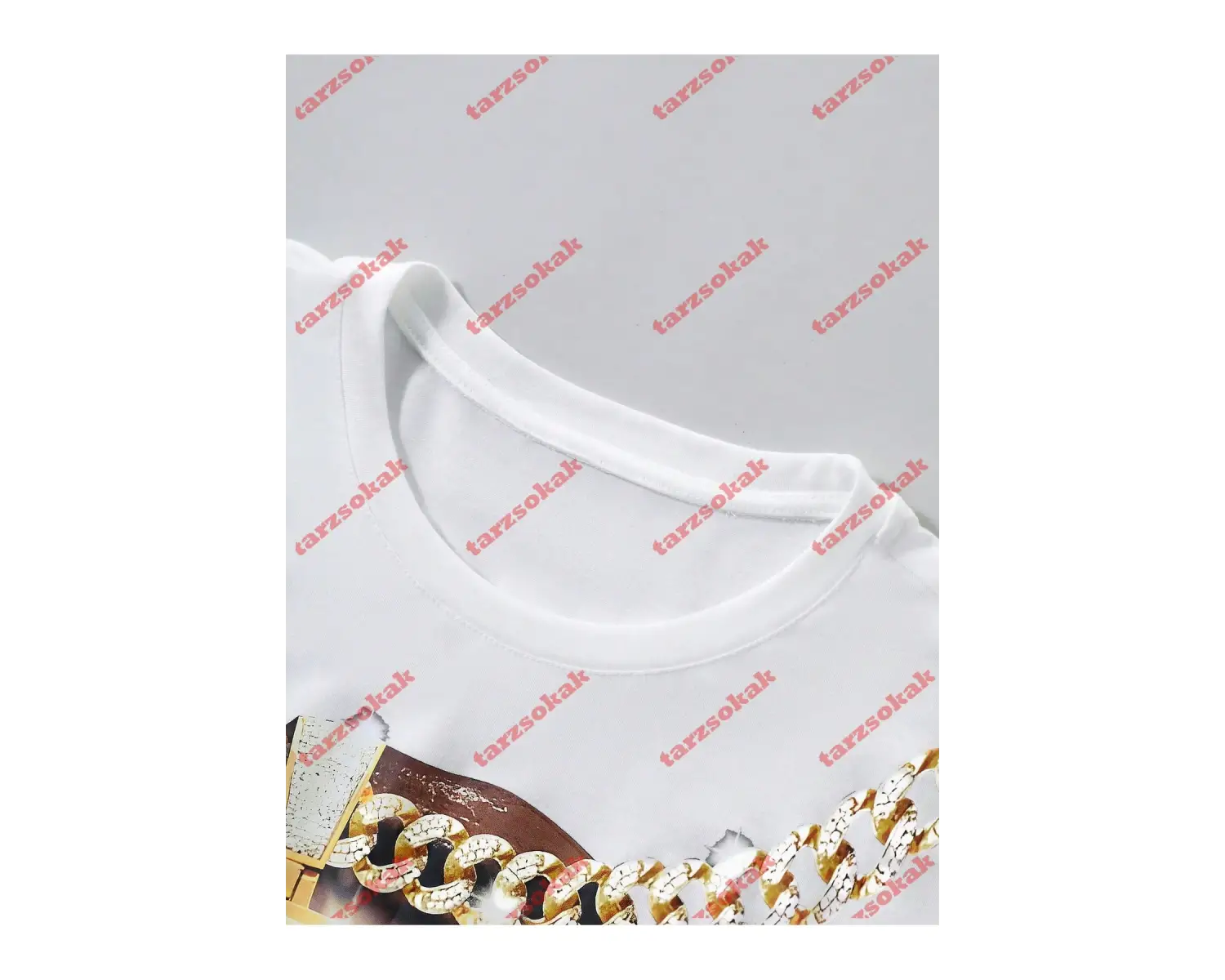 Model 3806 Erkek Yazlık Yuvarlak Yaka Kısa Kollu Günlük Tişört, Yaz