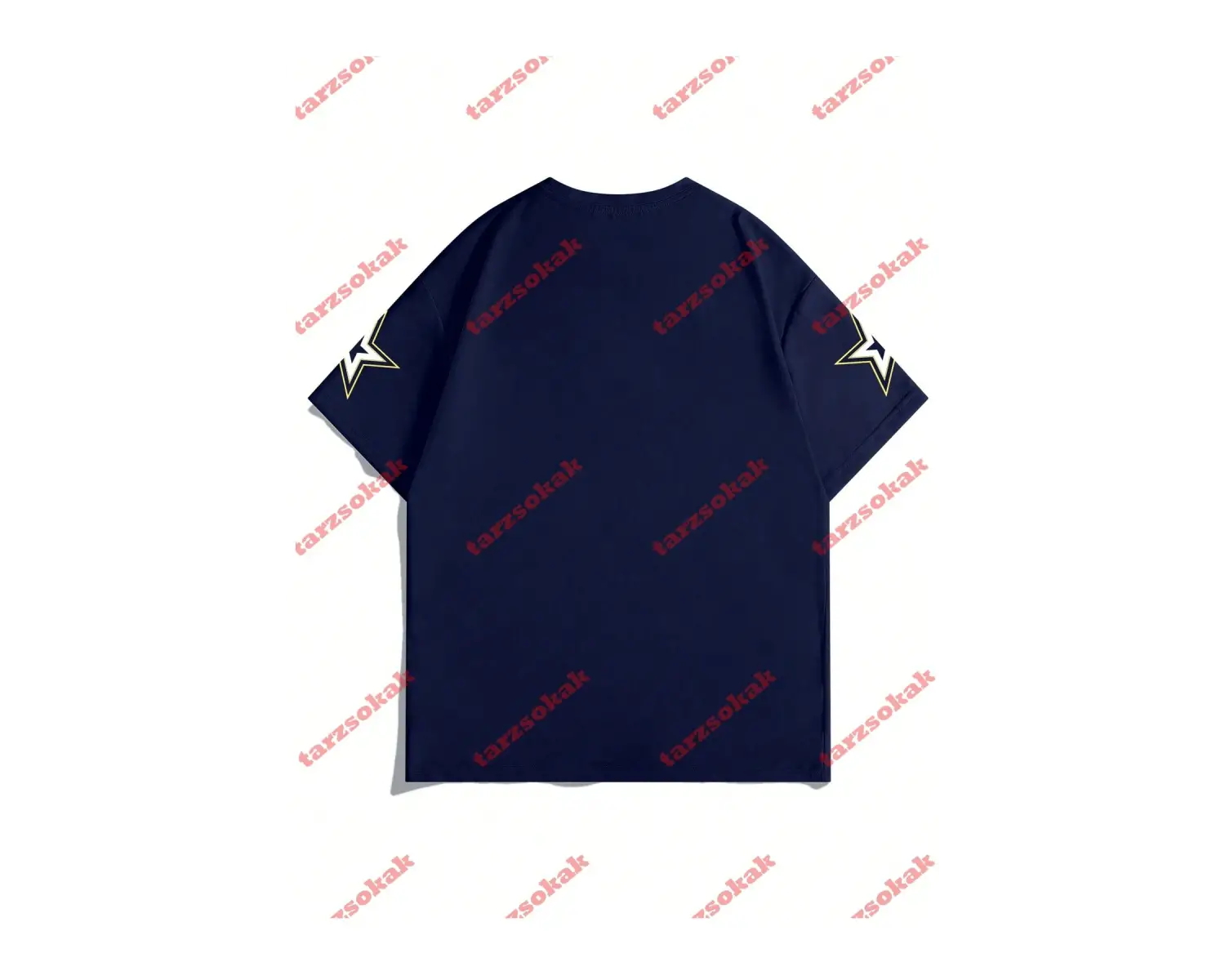 Model 3807 Erkek Yazlık Yuvarlak Yaka Kısa Kollu Günlük Tişört, Yaz