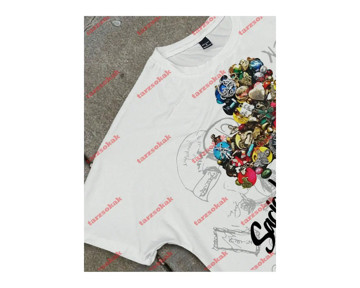 Model 3811 Erkek Yazlık Yuvarlak Yaka Kısa Kollu Günlük Tişört, Yaz