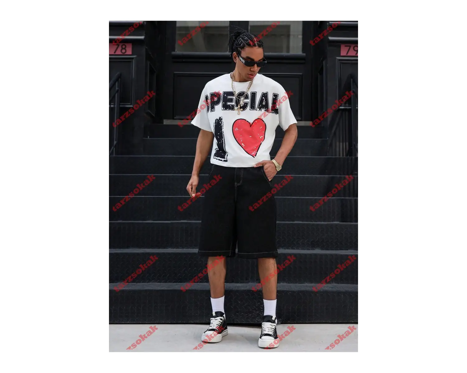 Model 3811 Erkek Yazlık Yuvarlak Yaka Kısa Kollu Günlük Tişört, Yaz