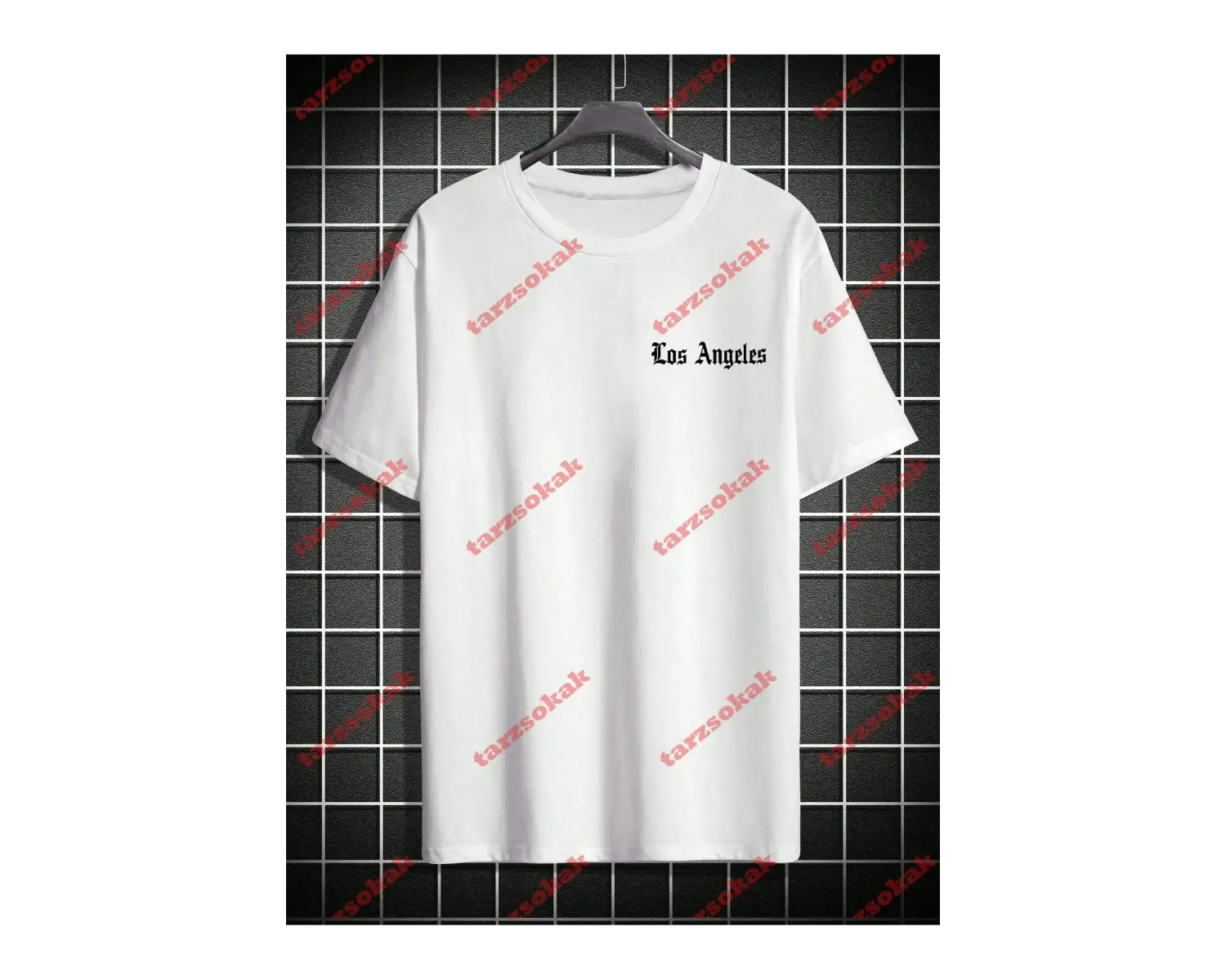 Model 3812 Erkek Yazlık Yuvarlak Yaka Kısa Kollu Günlük Tişört, Yaz