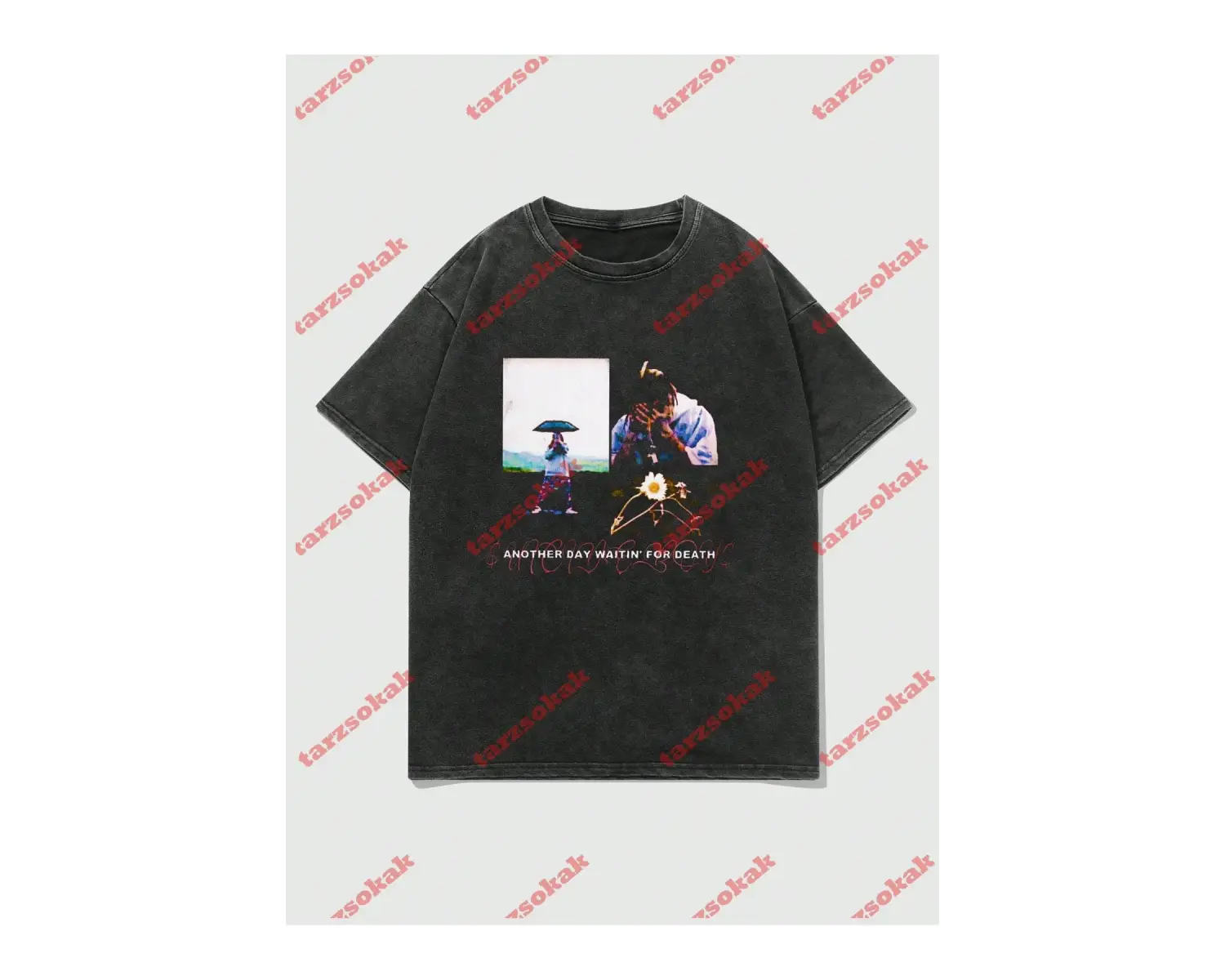 Model 3814 Erkek Yazlık Yuvarlak Yaka Kısa Kollu Günlük Tişört, Yaz