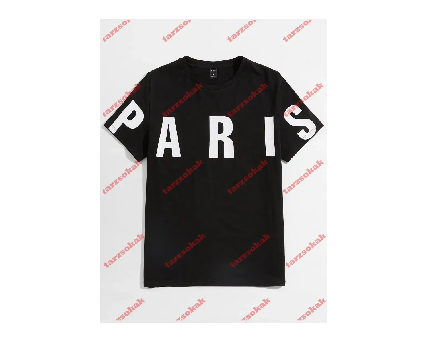 Model 3817 Erkek Yazlık Yuvarlak Yaka Kısa Kollu Günlük Tişört, Yaz