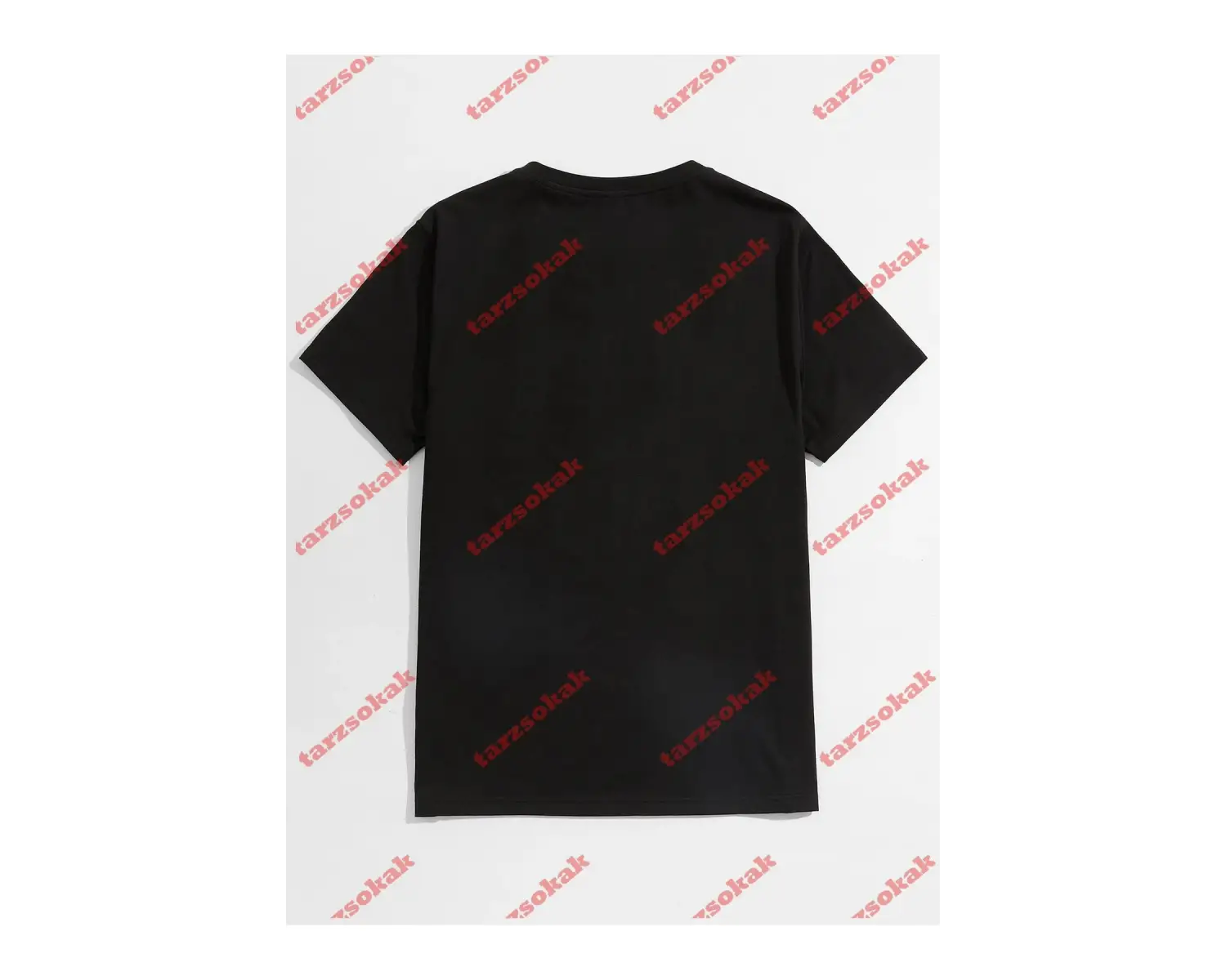 Model 3817 Erkek Yazlık Yuvarlak Yaka Kısa Kollu Günlük Tişört, Yaz