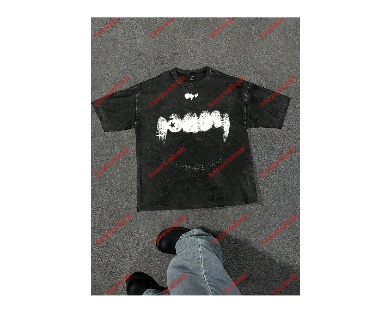 Model 3836 Erkek Yazlık Yuvarlak Yaka Kısa Kollu Günlük Tişört, Yaz