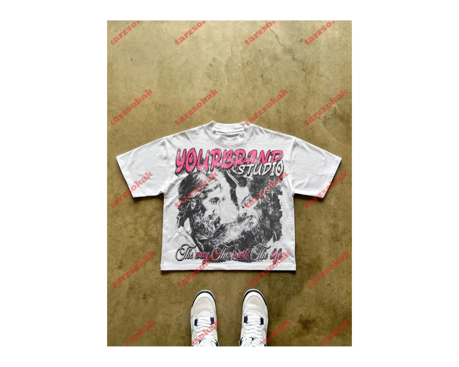 Model 3837 Erkek Yazlık Yuvarlak Yaka Kısa Kollu Günlük Tişört, Yaz