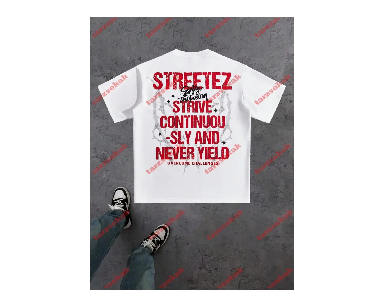 Model 3840 Erkek Yazlık Yuvarlak Yaka Kısa Kollu Günlük Tişört, Yaz