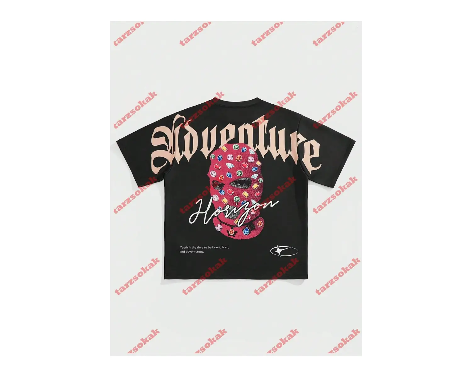 Model 3843 Erkek Yazlık Yuvarlak Yaka Kısa Kollu Günlük Tişört, Yaz