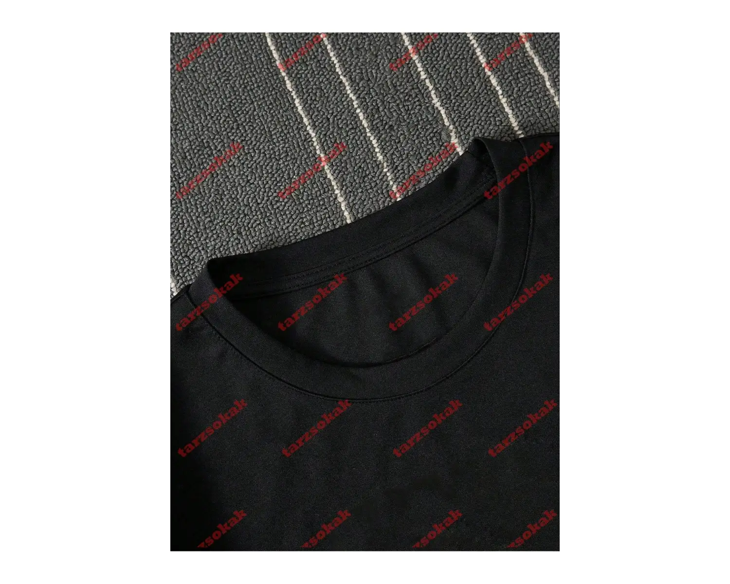 Model 3844 Erkek Yazlık Yuvarlak Yaka Kısa Kollu Günlük Tişört, Yaz