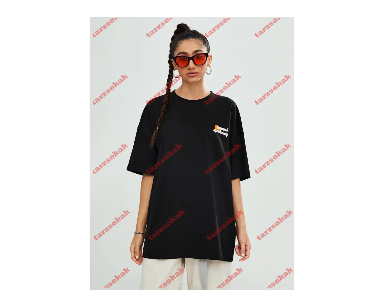 Model 3845 Erkek Yazlık Yuvarlak Yaka Kısa Kollu Günlük Tişört, Yaz