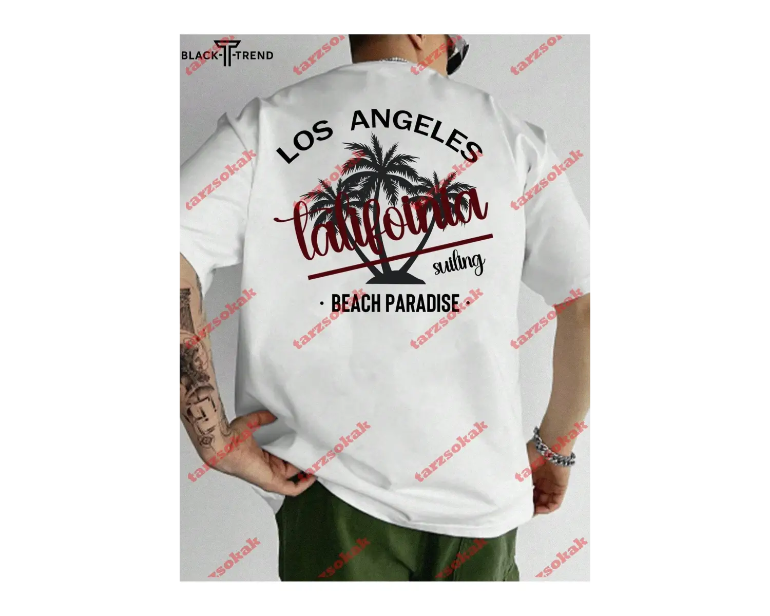 Model 3859 Erkek Yazlık Yuvarlak Yaka Kısa Kollu Günlük Tişört, Yaz