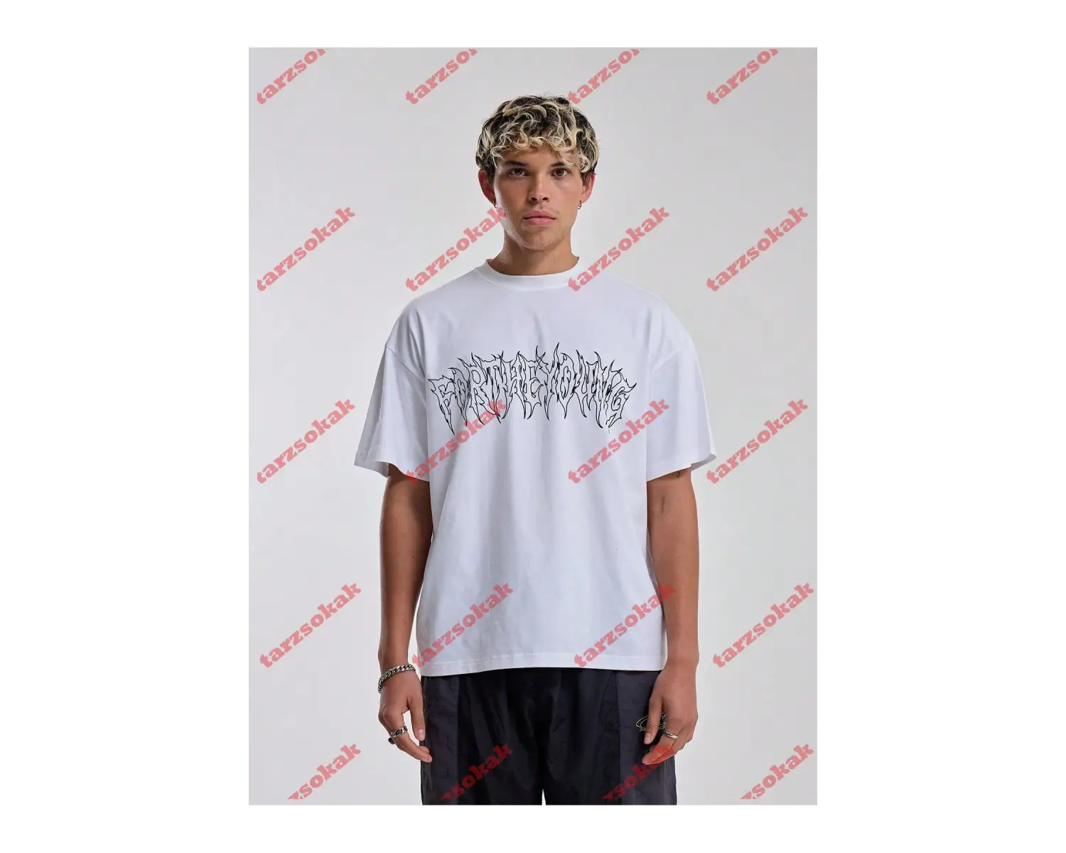 Model 3860 Erkek Yazlık Yuvarlak Yaka Kısa Kollu Günlük Tişört, Yaz