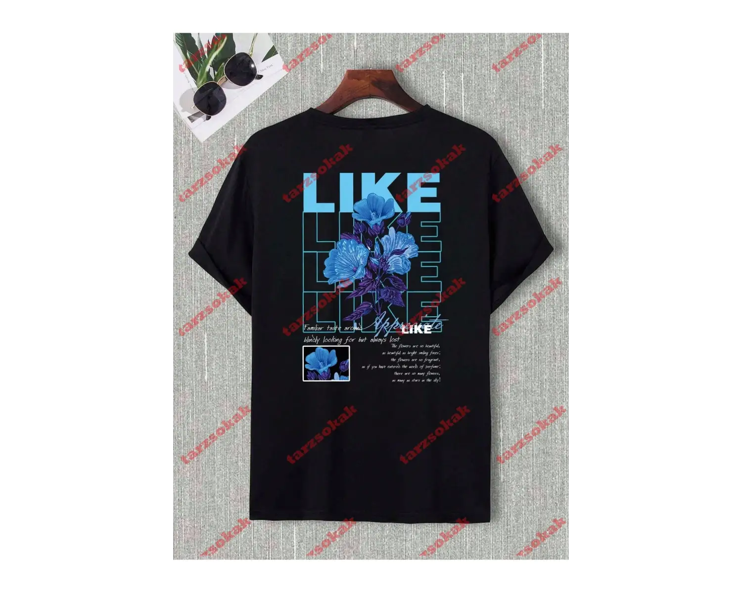 Model 3863 Erkek Yazlık Yuvarlak Yaka Kısa Kollu Günlük Tişört, Yaz