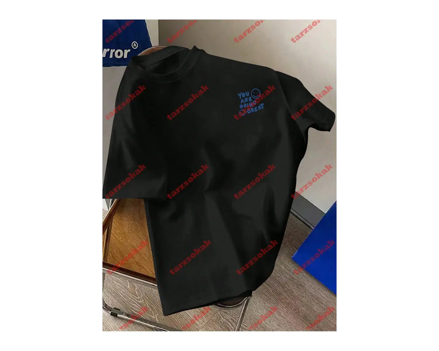 Model 3880 Erkek Yazlık Yuvarlak Yaka Kısa Kollu Günlük Tişört, Yaz