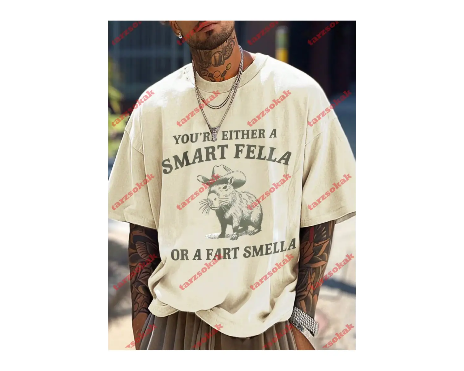 Model 3881 Erkek Yazlık Yuvarlak Yaka Kısa Kollu Günlük Tişört, Yaz