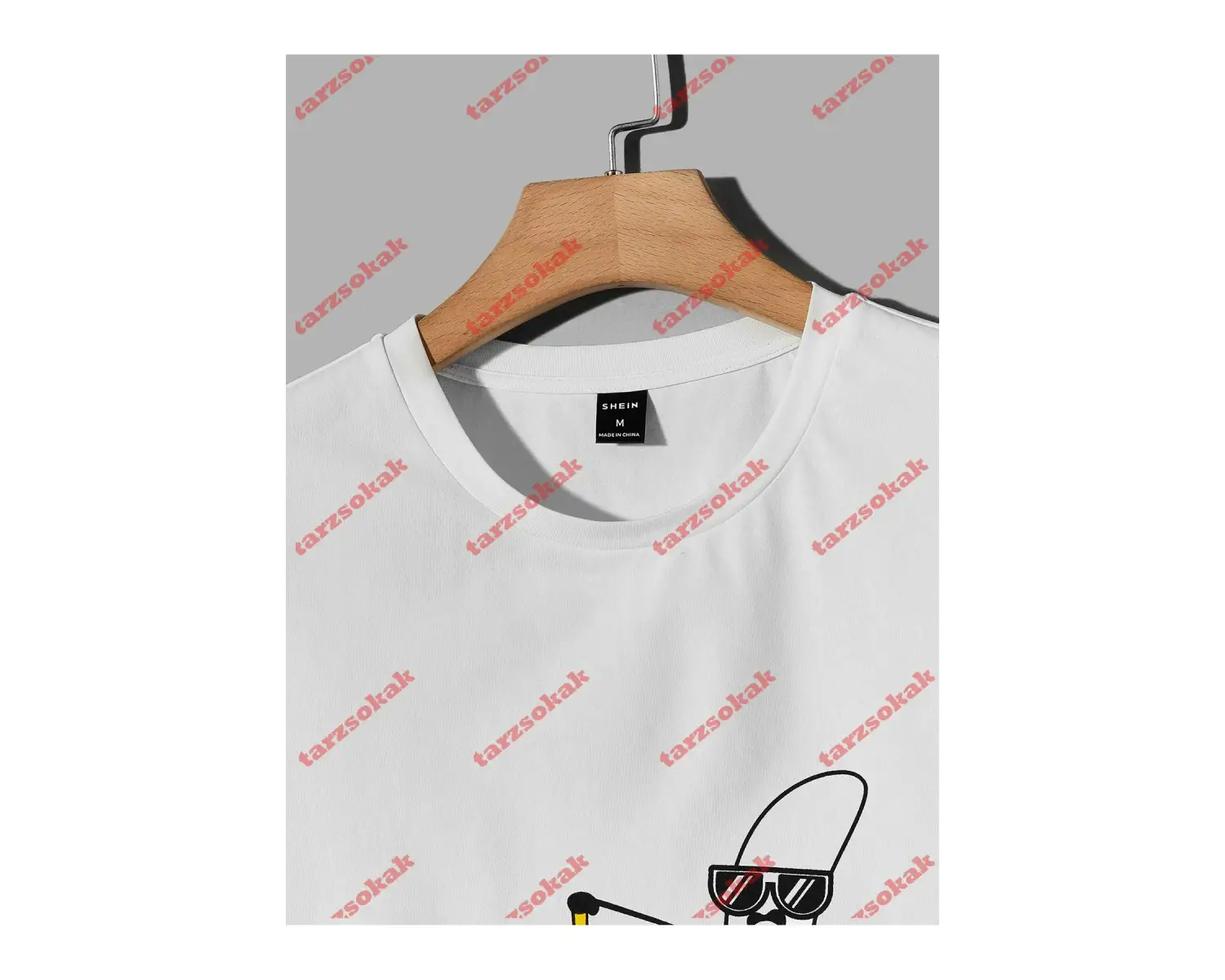 Model 3882 Erkek Yazlık Yuvarlak Yaka Kısa Kollu Günlük Tişört, Yaz