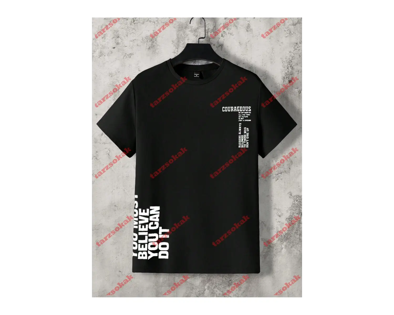 Model 3888 Erkek Yazlık Yuvarlak Yaka Kısa Kollu Günlük Tişört, Yaz