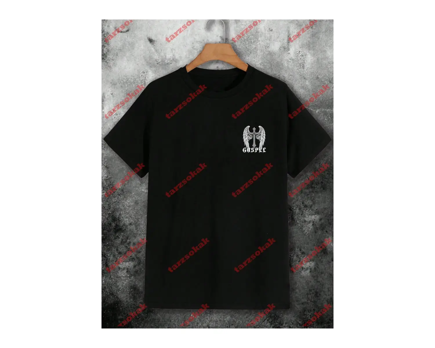 Model 3898 Erkek Yazlık Yuvarlak Yaka Kısa Kollu Günlük Tişört, Yaz