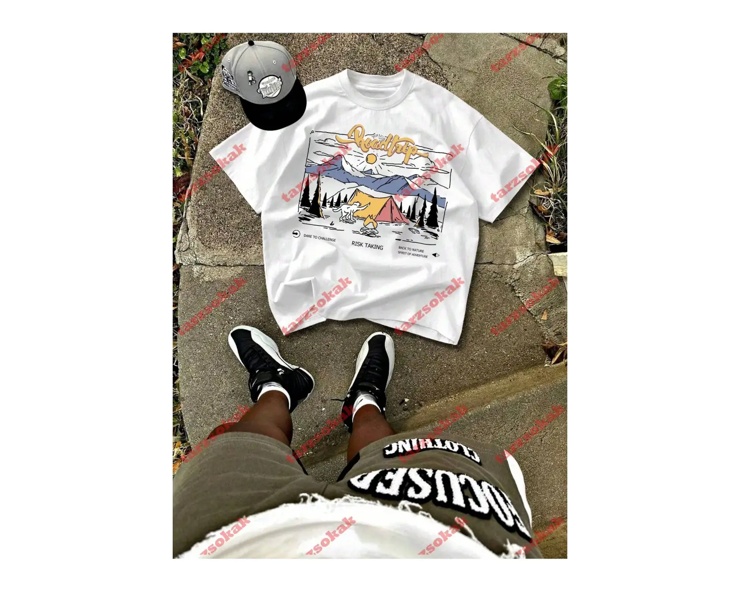 Model 3901 Erkek Yazlık Yuvarlak Yaka Kısa Kollu Günlük Tişört, Yaz